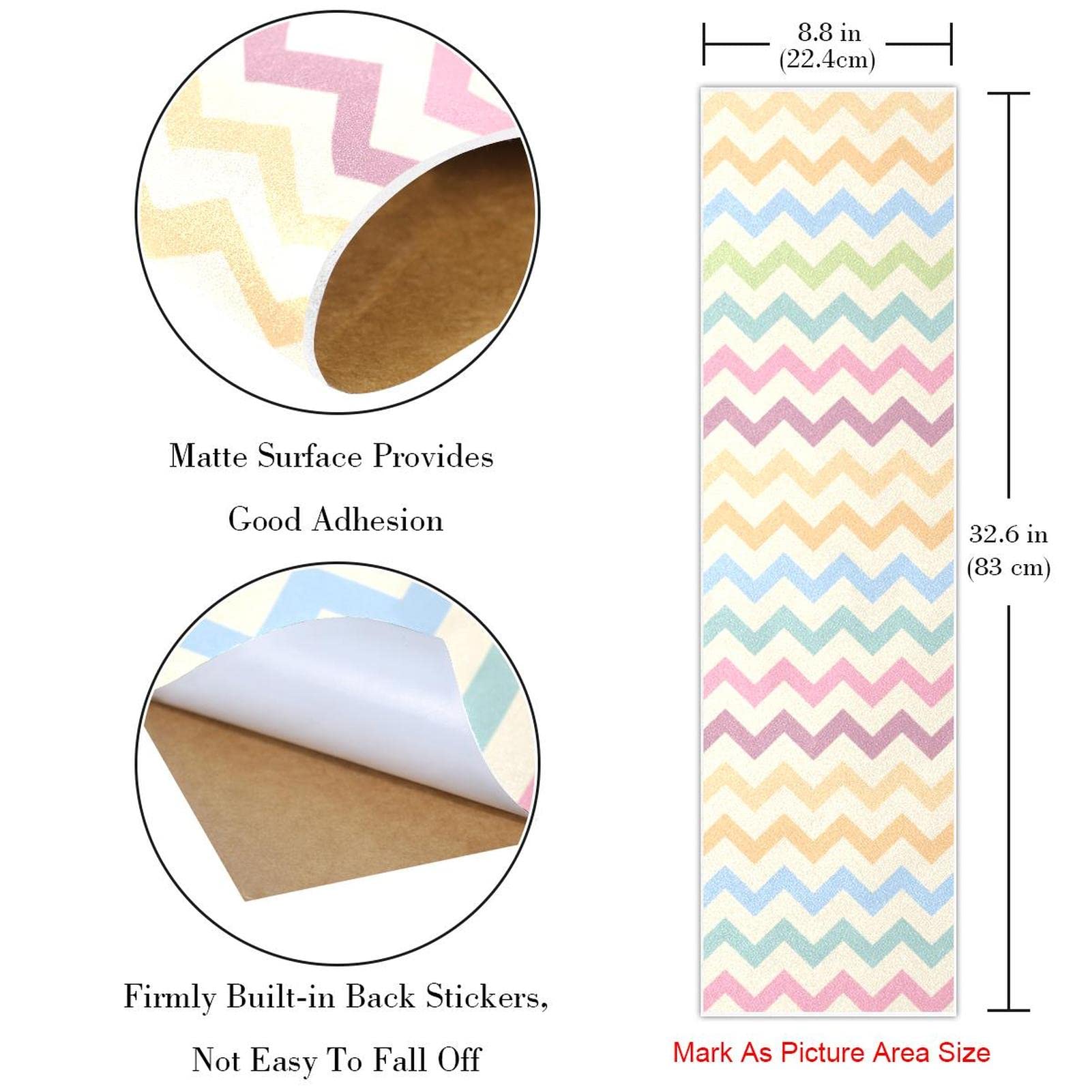 Lot de 2 feuilles de papier abrasif texturé coloré pour planche de skateboard et longboard