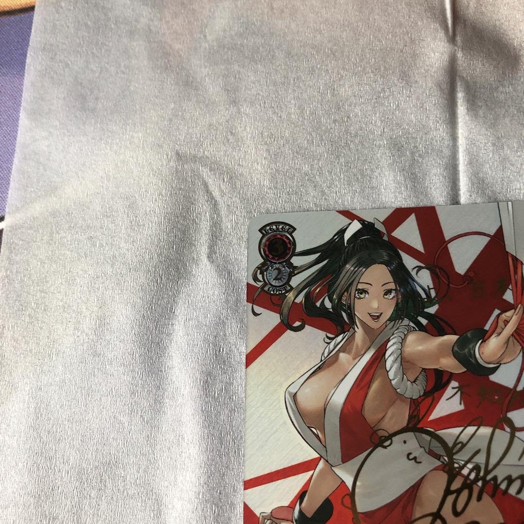 Amazon.co.jp: WS ヴァイスシュヴァルツ KOF 不知火舞sp : おもちゃ