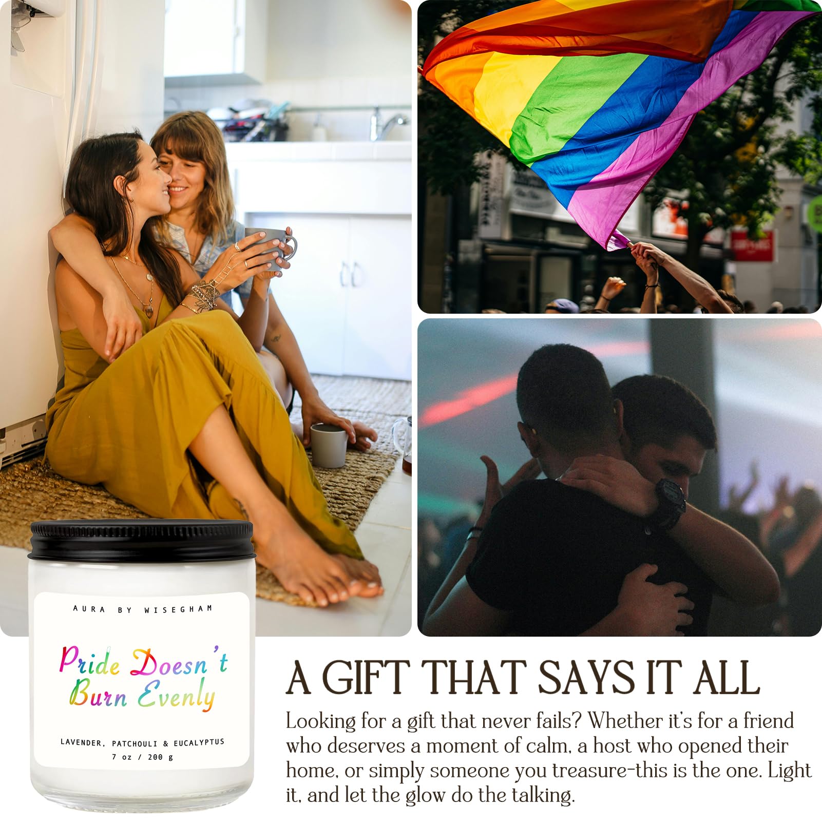 Pride Gifts - Candela profumata