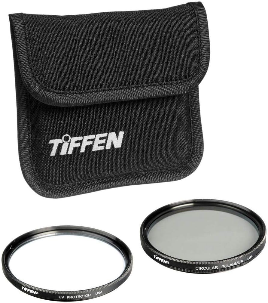Tiffen 77mm Photo Twin Pack Polarizer And UV Protective Filter