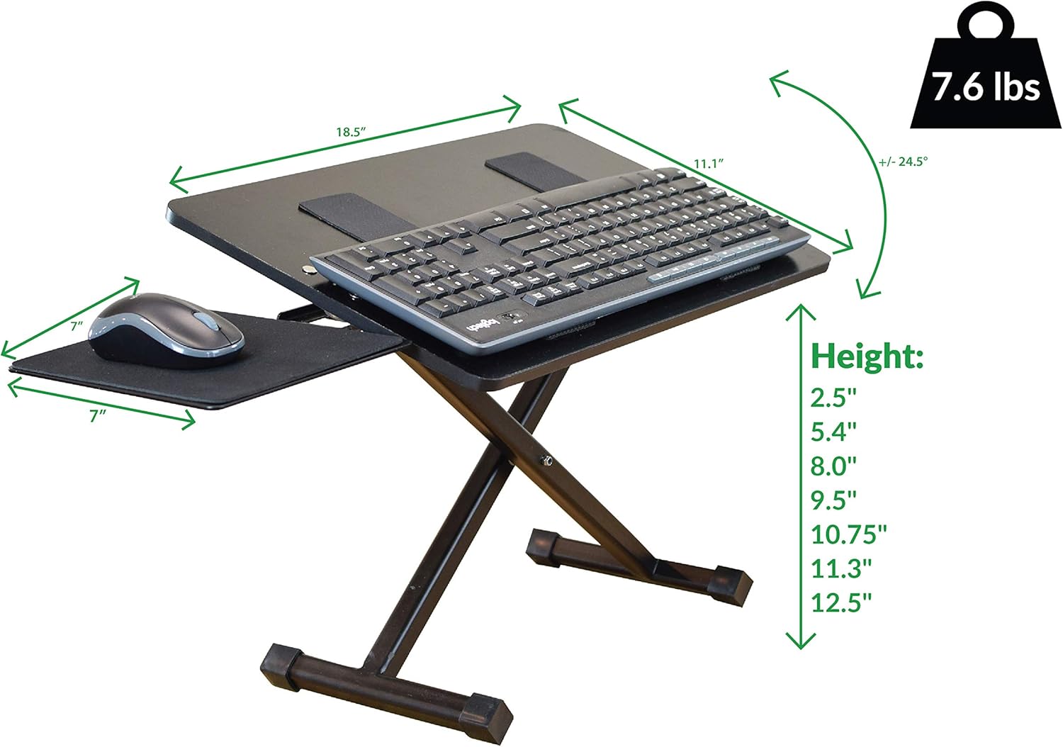 Buy KT3 Ergonomic Computer Keyboard Stand Adjustable Height Angle