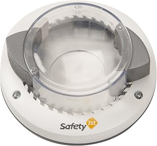 Safety 1st Modern Silver Child Safety Deadbolt Lock - Keeps Child Out - No Drilling or Adhesives Needed
