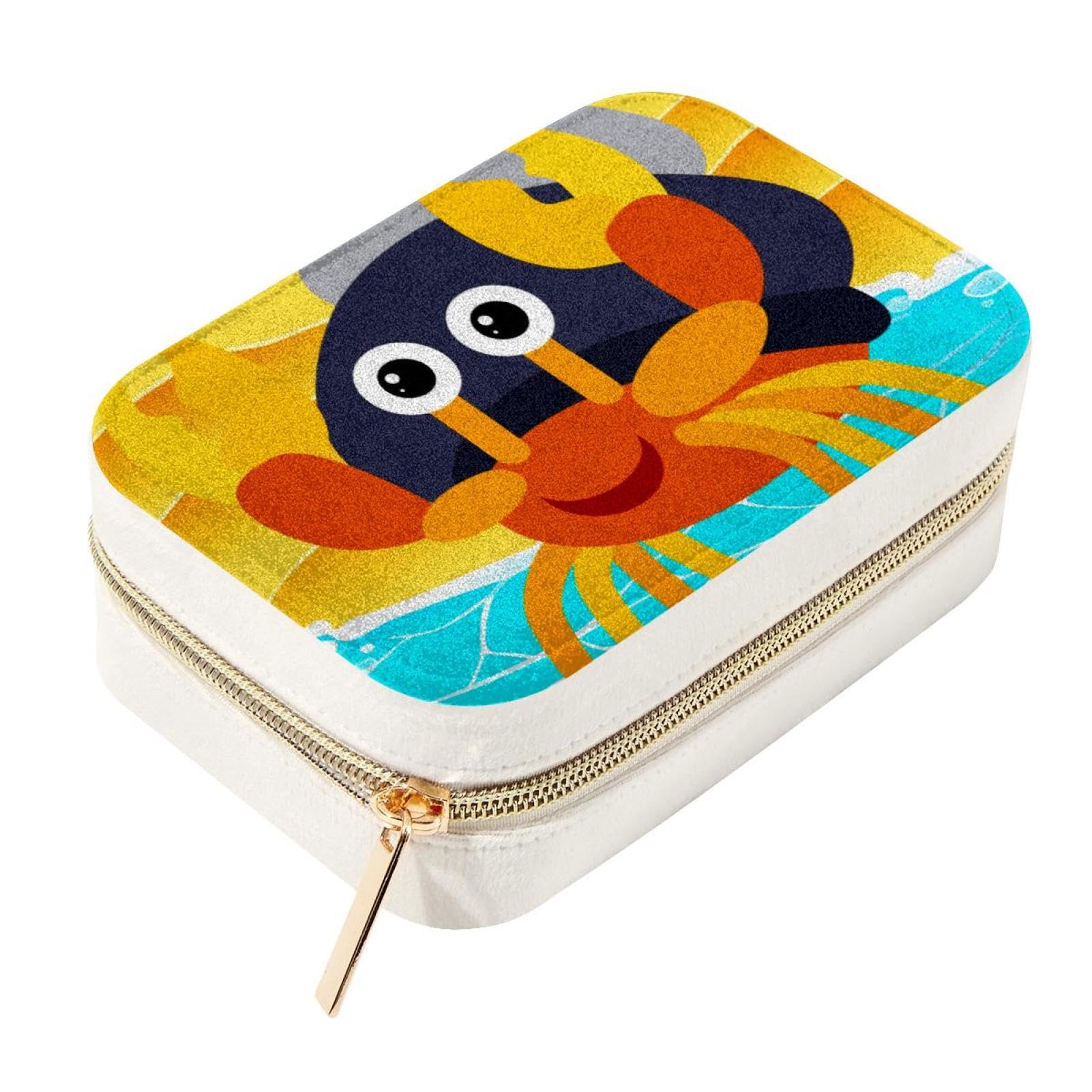 Boîte à bijoux de voyage en velours pour organiser vos accessoires en week-end
