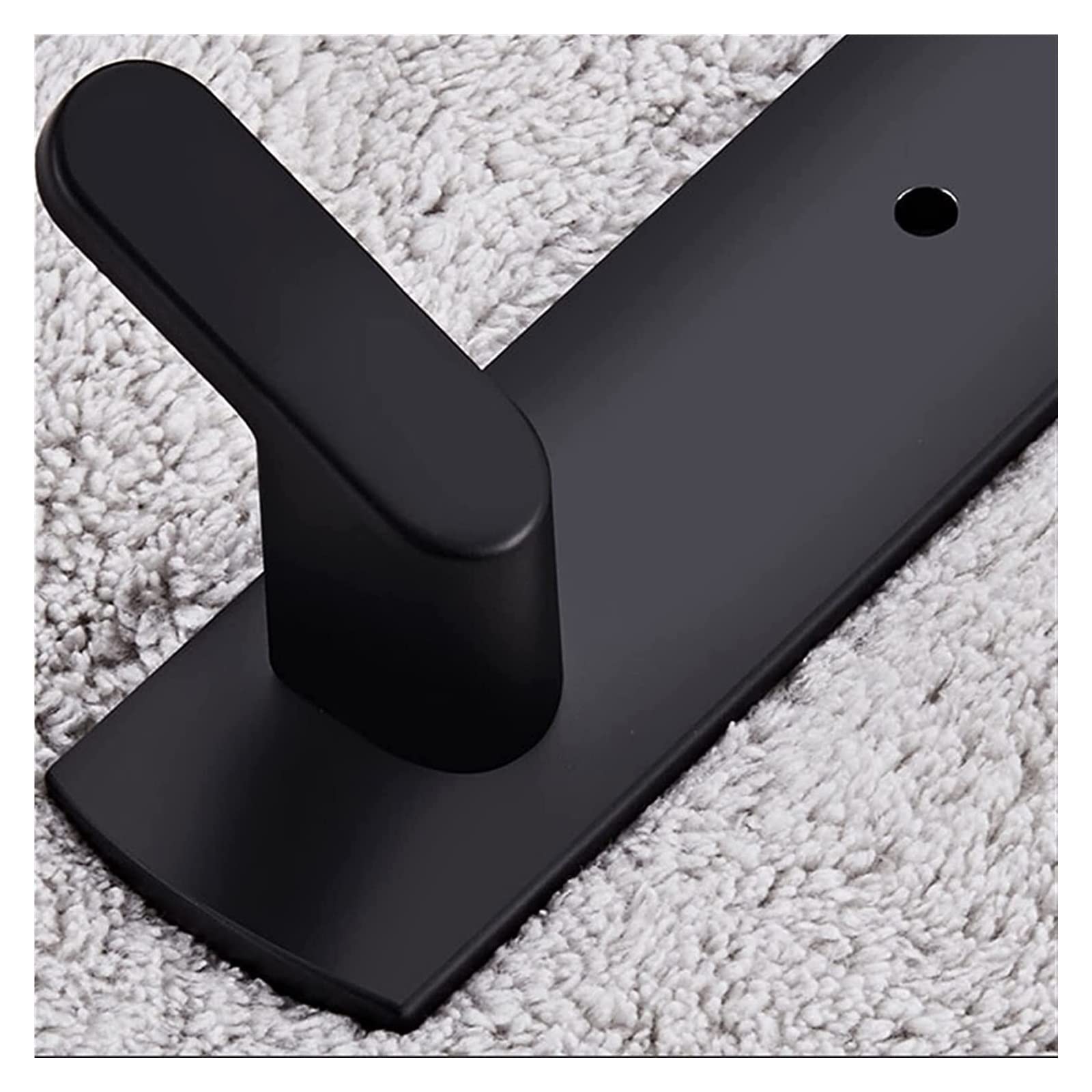 Perchero de Pared con 5 Ganchos para Colgar, Organizador de Almacenamiento de aleación de Aluminio Ligero, Perchero de Pared