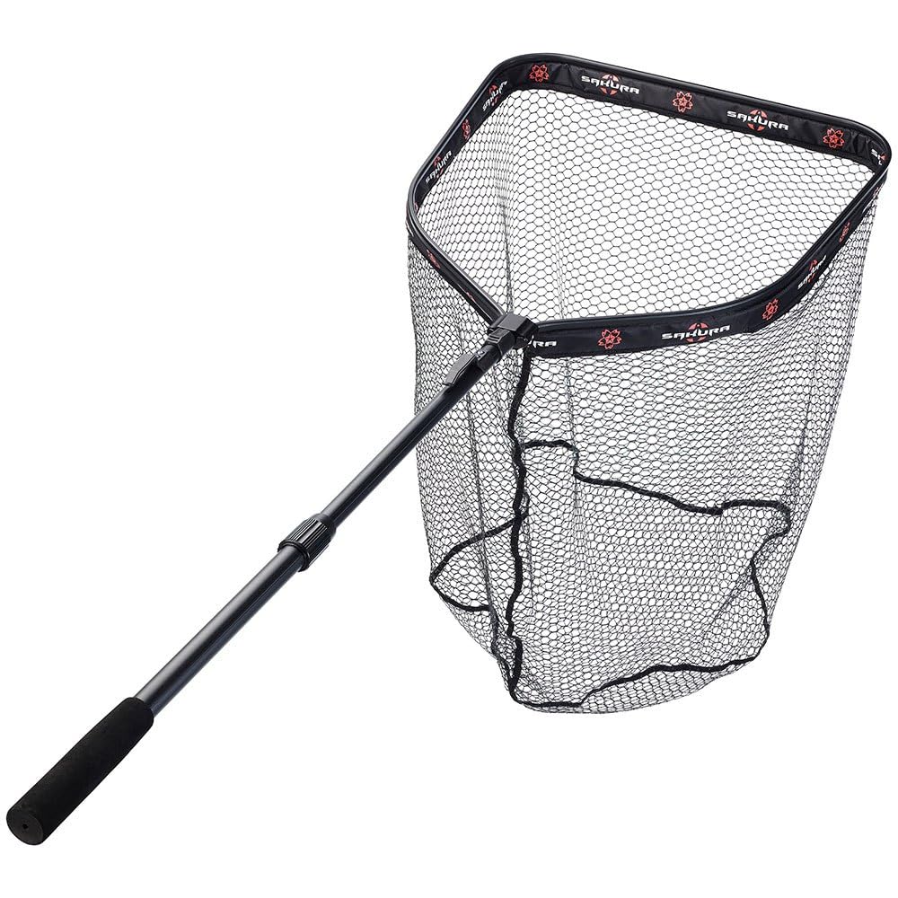 SAKURA Epuisette Flottante Rubber Mesh M - 60X50X50cm - Sapnk6011M