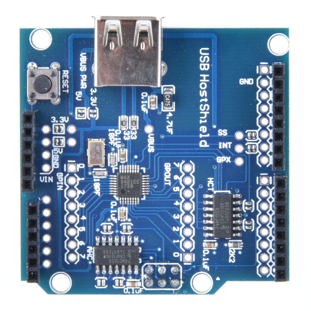 R3 Development USB Host Shield, USB Host Shield Scheda, Protezione Host USB per Android e Duemilanove 2560