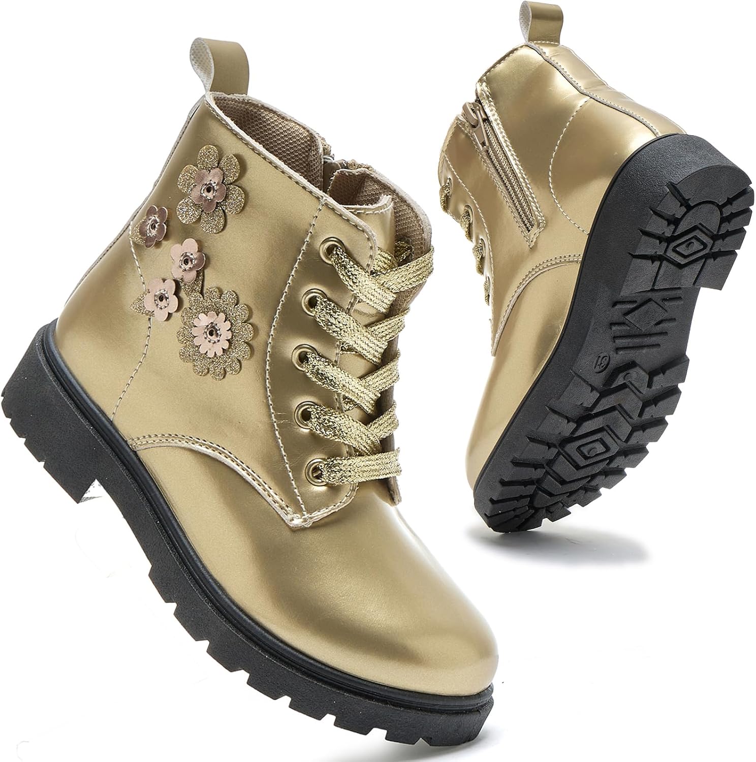 Daclay Toddler Boys Girls Boots Kids Work Boots Winter Snow Boot Hiking Outdoor Shoes