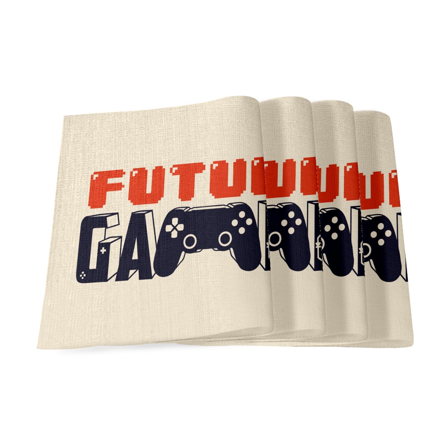 Set de table lin geek Future Gamerr idéal pour repas gaming entre amis