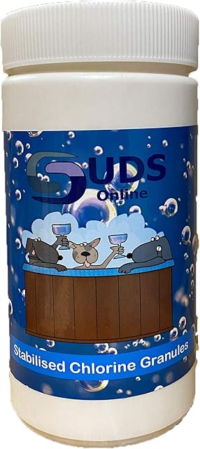 SUDS-ONLINE 1KG Stabalised Chlorine Granules - Swimming Pool Chemicals & Spa