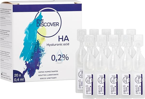 Hyaluronic Acid Eye Drops 0.2% Unidoses 20ml