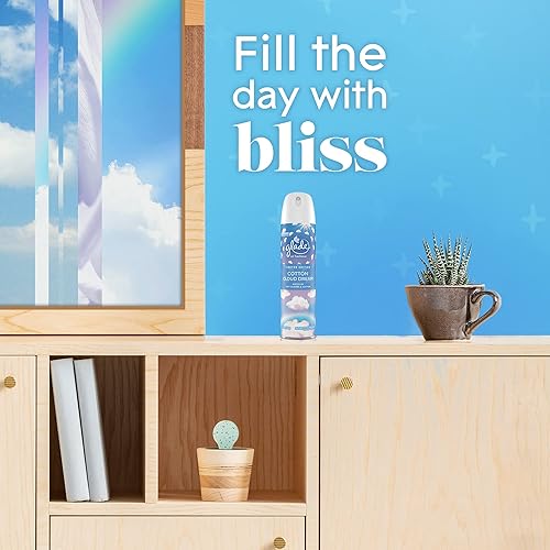 Miniatura 9 de Glade Ambientador, espray de habitación, Cotton Cloud Dream, 8.3 onzas, 2 unidades