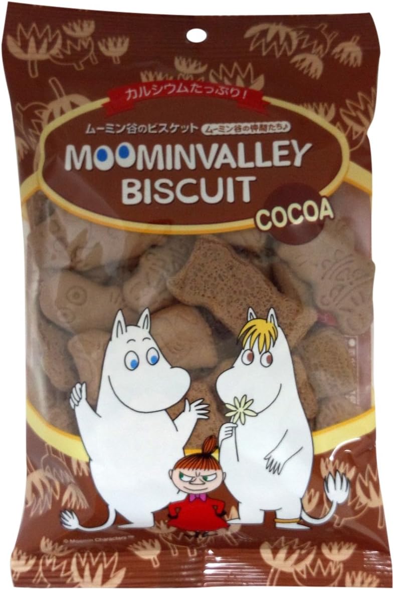 Biscuits cocoa 75gX20 bags of Hokuriku confectionery Moomin valley