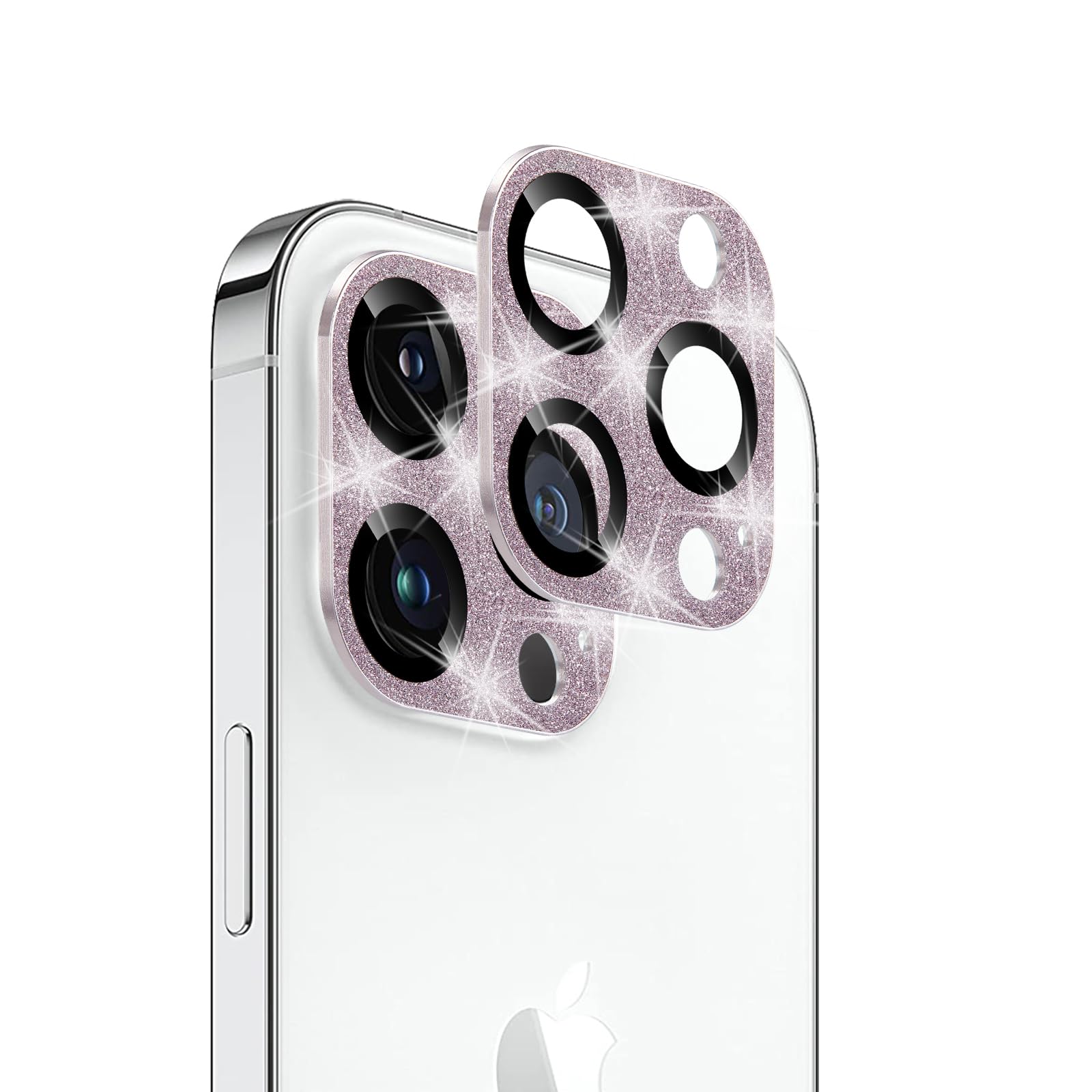 Iphone 15 Pro Max用強化ガラス製レンズフィルム２pcs iPhone15 Pro 15 Pro Max ガラスフィルム レンズカバー カメラ