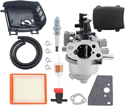 XT-7 Carburetor 14 853 49-S for Husqvarna 6021P HU600F, for Kohler Courage XT675 XT650 XT6.5 XT6.75 149cc 173cc Engine Lawn Mower with 14-743-03-S Air Filter Cover Kit