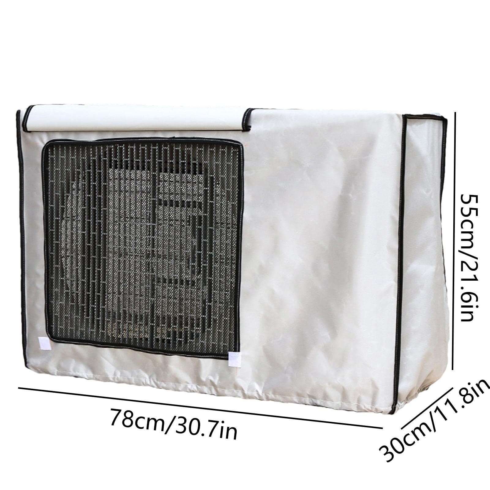 Housses de Climatiseur Housses de Climatiseur pour Hiver Extérieur Anti- Soleil Anti-Poussière Housse de Climatiseur pour Protection contre le Gel Durable Résistant à l'Eau
