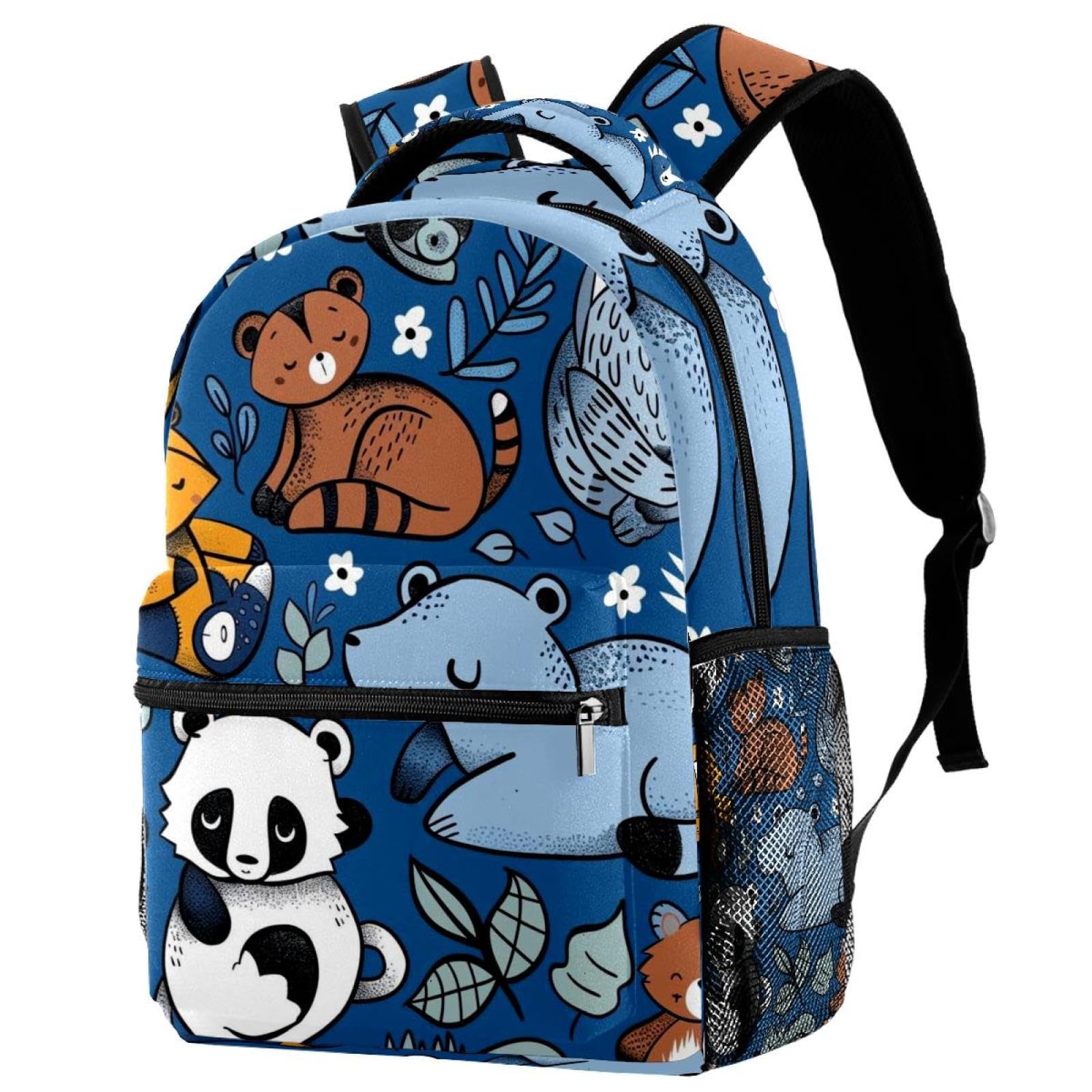 Sac à dos d'école multicolore idéal pour le campus et les sorties