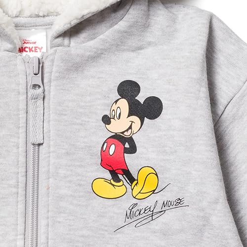 Miniatura 3 de Disney Mickey Mouse Minnie Mouse Lion King Simba - Sudadera de forro polar con cremallera para recién nacido hasta niño pequeño