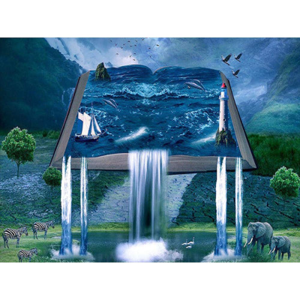Broderie diamant 5D chalet kit mosaïque idée cadeau créatif
