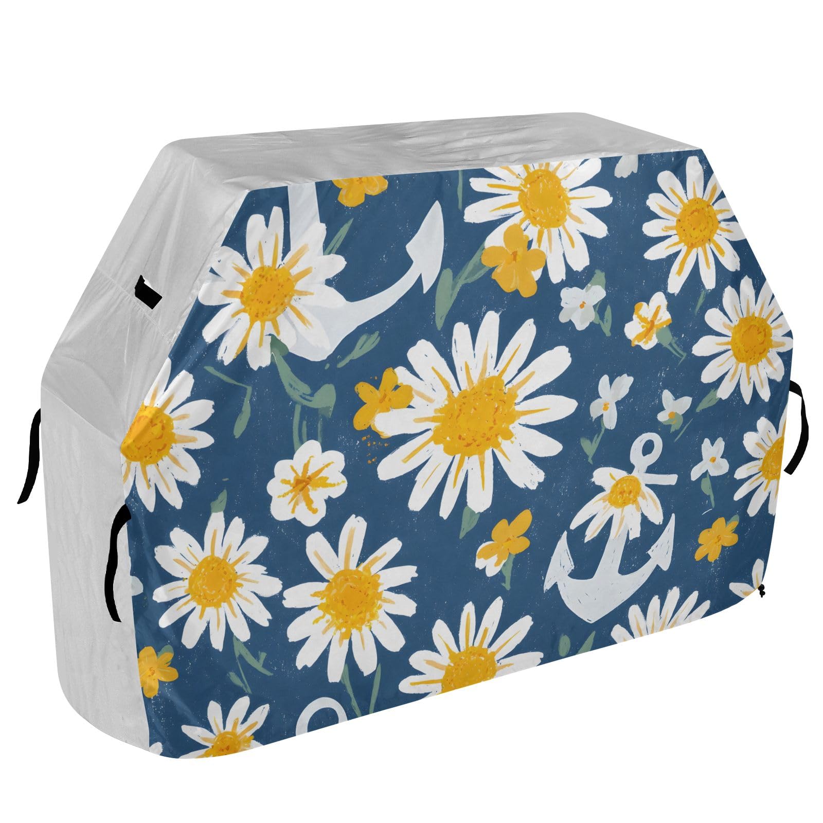 Anchors Daisy - Funda para barbacoa impermeable y resistente al aire libre
