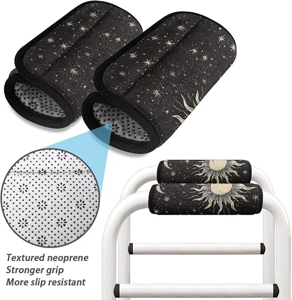 LedBack Soft Walker Handle Cushions Universal Walker Padded Hand Grip Covers Mobility Aid Accessories