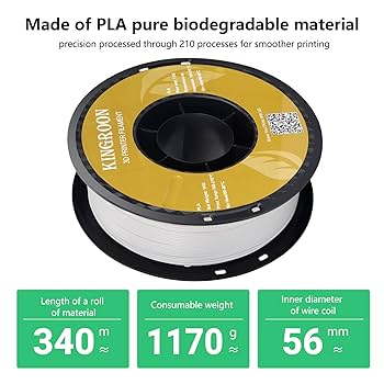 KINGROON 3Dプリンターフィラメント 1.75mm/ヤY31628-P3 Kingroon高精度FDM3Dプリンター