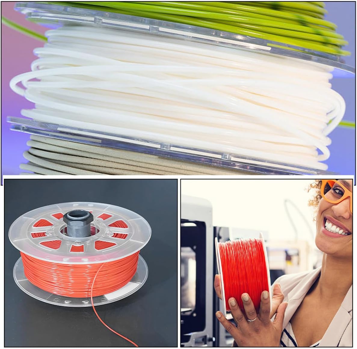 Plastic Cable Reel Cord Winder 1kg Hollow Spool Electrical Cord Reel Portable Wire Winding Drum for Home and Workshop Use