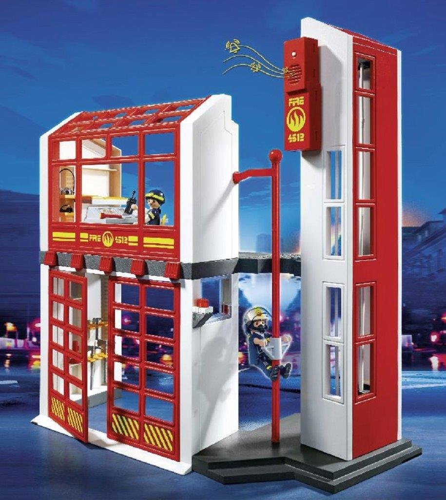 Playmobil Fire Station with Alarm