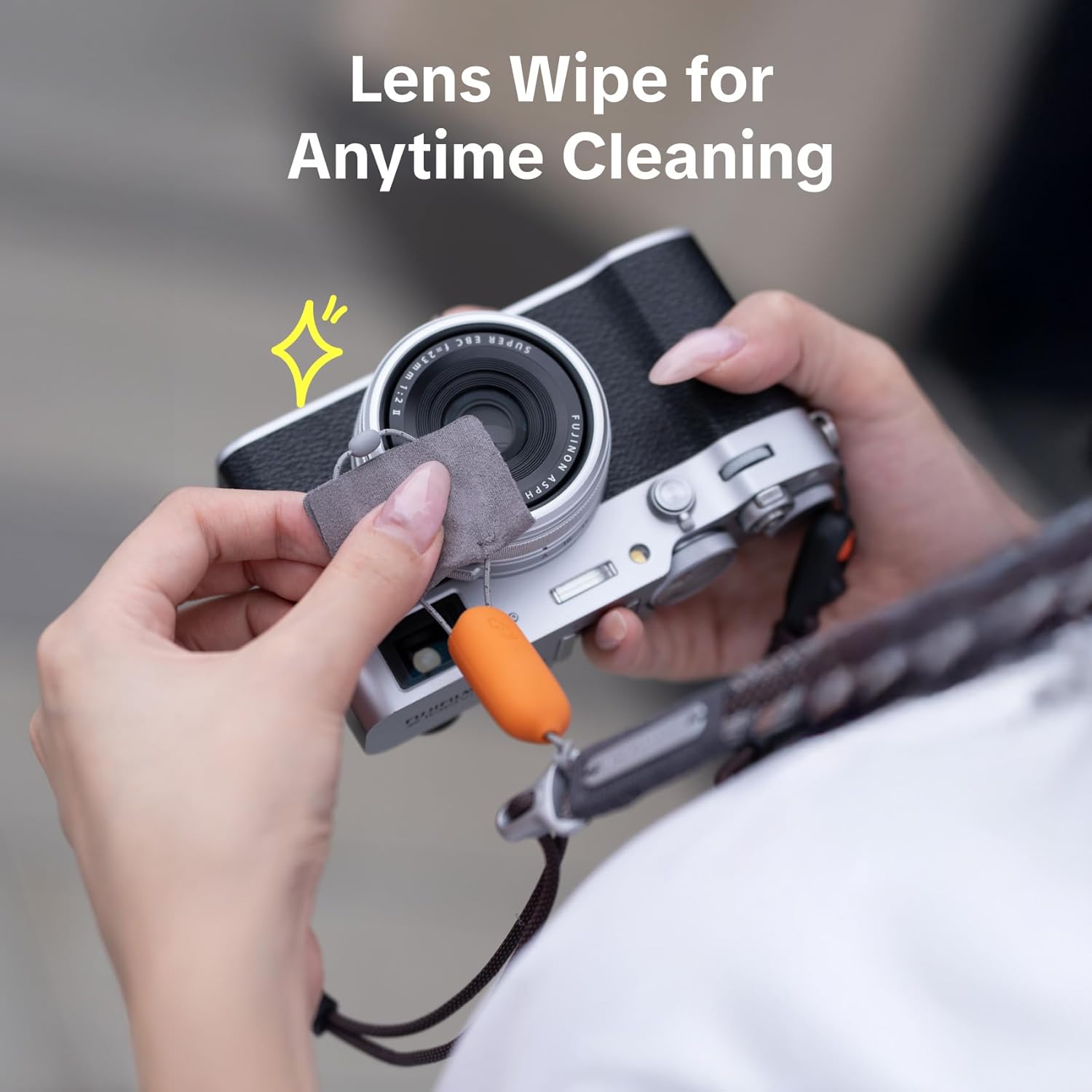 PGYTECH Camera Shoulder Strap Slim Trendy Style, Quick Release Braided Rope Camera Strap Holds 66.1lb, Adjustable Neck Straps for Compact Camera/Mirrorless/Phone for Young Photographers,Twilight Black - Image 9