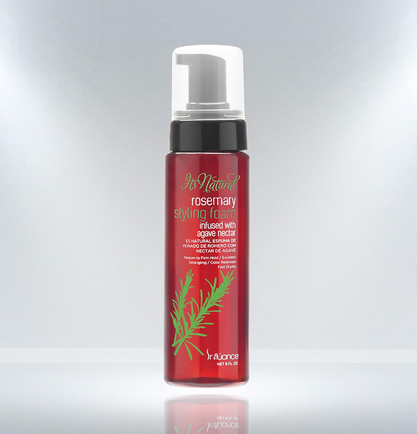 INFLUANCE It’s Natural Rosemary Styling Foam Infused with Agave Nectar