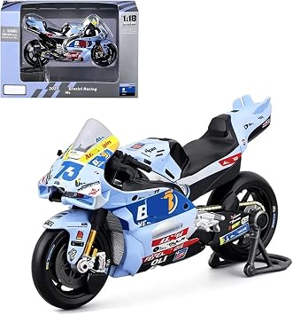 HTLNUZD 1/18 MotoGP #73 Alex Gresini Diecast Racing Bike Adult Collectible