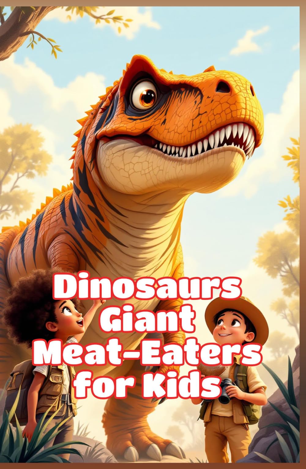 Dinosaurs Giant Meat-Eaters for Kids: T-Rex Spinosaurus Allosaurus and the Fiercest Carnivores of the Prehistoric World (Dinosaurs Basic For Kids)