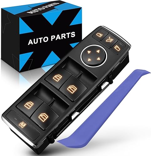 Interruptor de ventana eléctrica principal para Mercedes-Benz ML350 2012 2013 2014 2015, delantero izquierdo del lado del conductor Control de