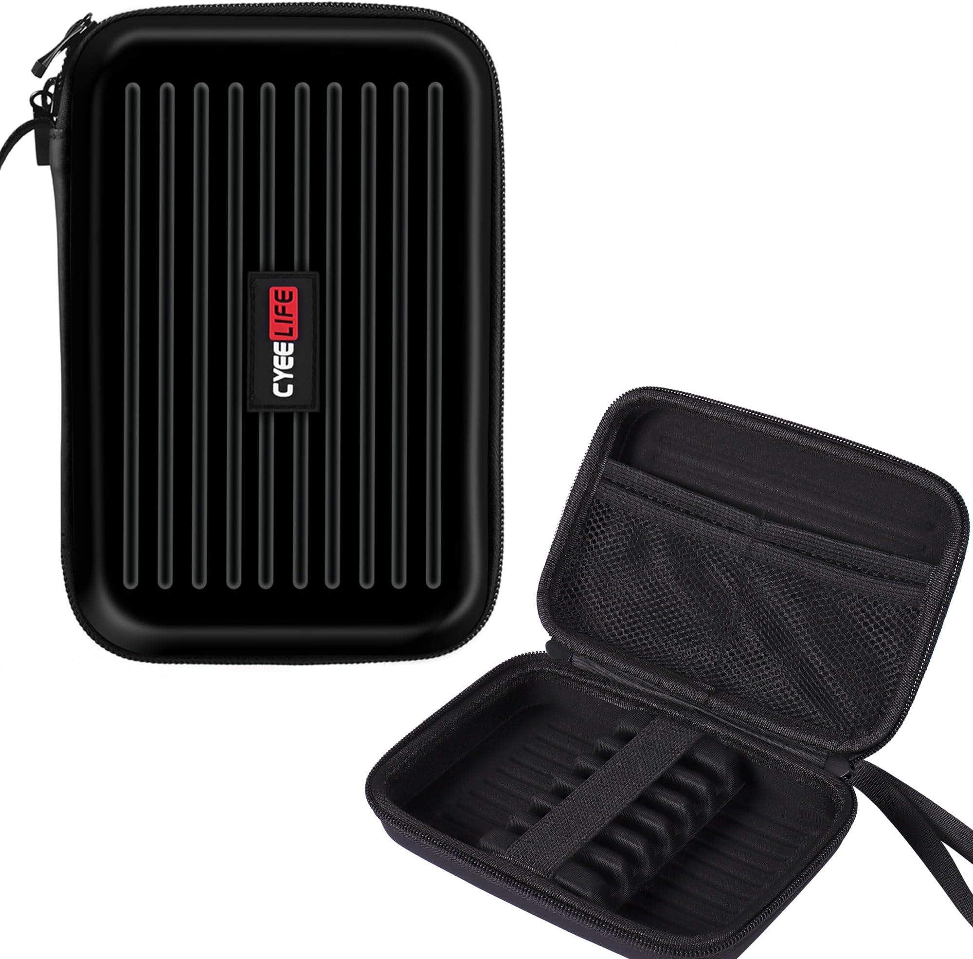 CyeeLife - Dart Case for 6 Darts Soft Darts and Steel Darts, Dart Case Carry Bag Accessories