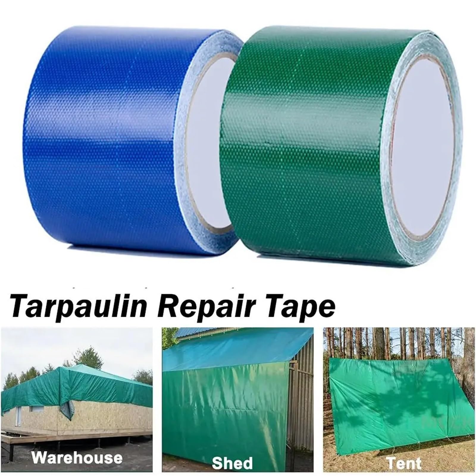 Paño De Adhesión Cinta Reparación Lona 4 Piezas Para Tiendas