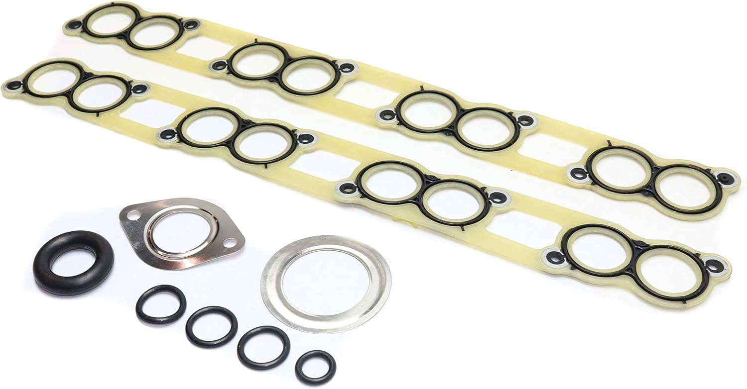 Garage-Pro Intake Manifold Gasket Compatible with Ford F-250 Super Duty 2003-2007, F-350 Super Duty, Excursion 2003-2005, F-450 Super Duty 6.0L