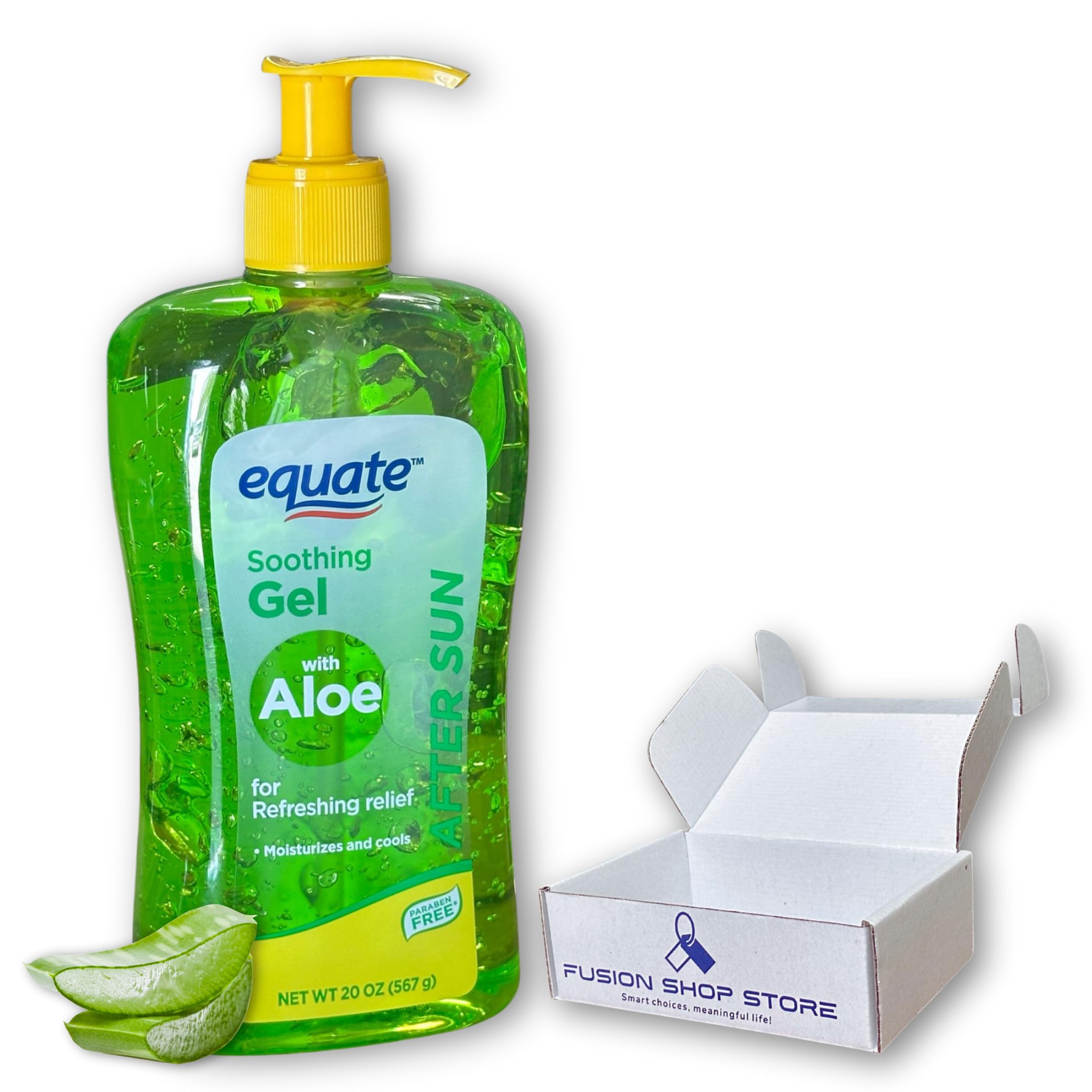 Amazon.com : After sun gel- Soothing with Aloe, 20 oz (Pack of 1), Boxed By  Fusion Shop Store : Beauty & Personal Care