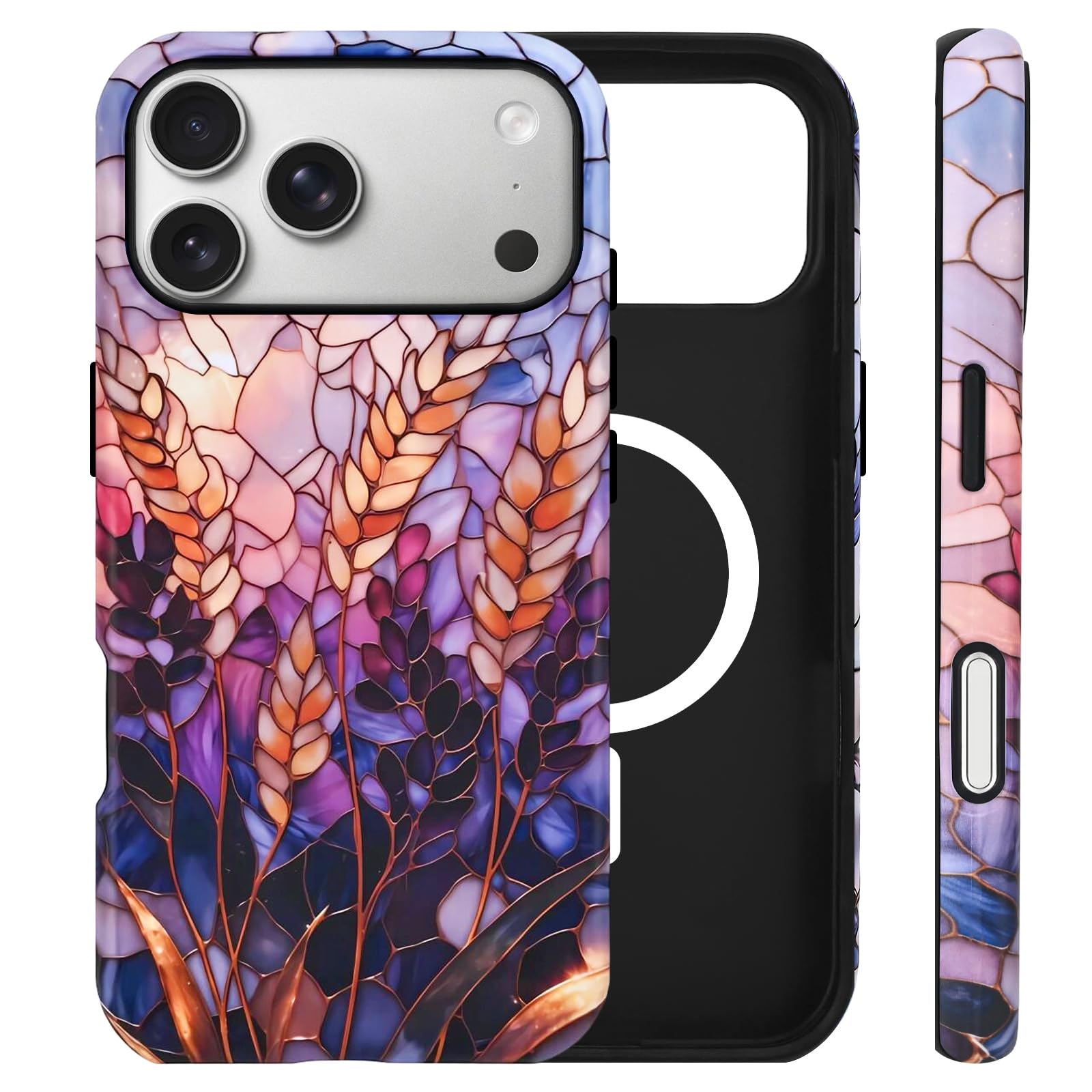 Coque rigide iPhone 17 Pro Max aspect verre teinté Tcaraersing - 8