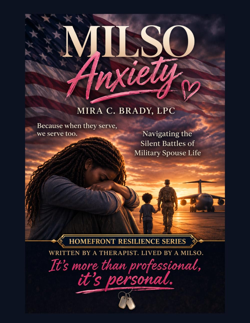 MilSo Anxiety:: A Therapist-Guided Workbook for Military Spouses to Manage Overthinking, Emotional Overload, and Stress While Navigating the Challenges of Military Life