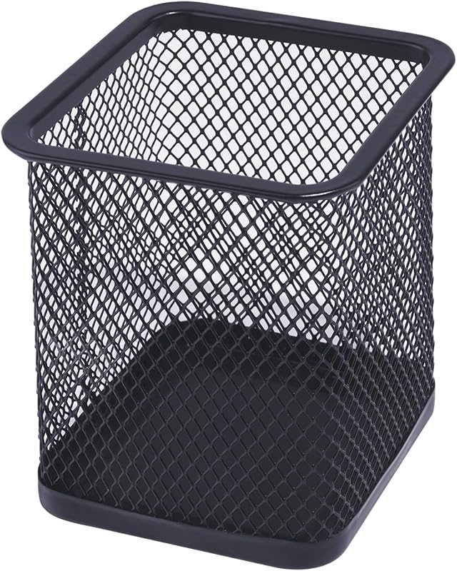 Pen Holder for Desk, Wire Mesh Pencil Cup Holder for Desk Organizer for Office Supplies