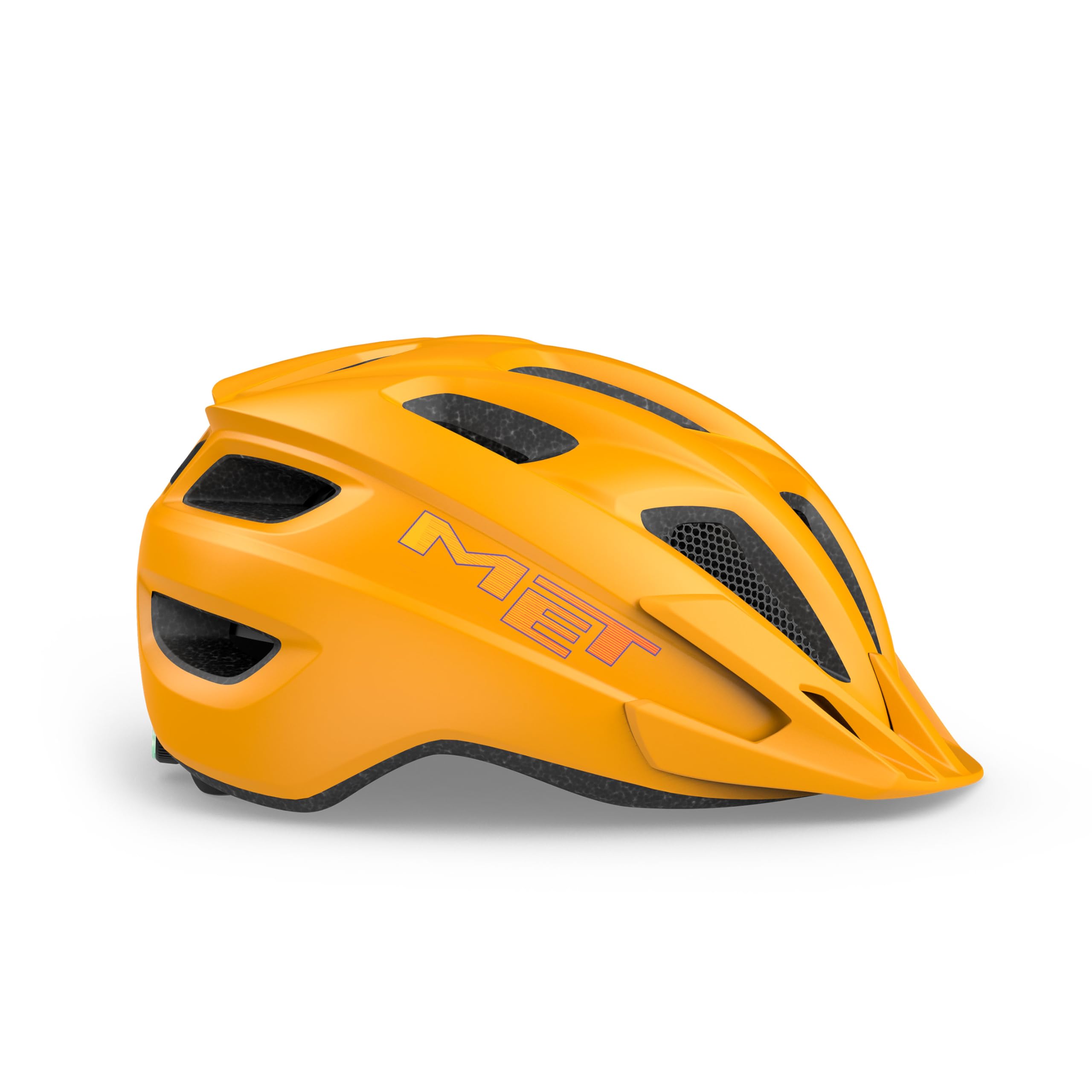 MET - Crackerjack MIPS Children's Cycling Helmet In Orange One Size (52-57 cm) - Image 4