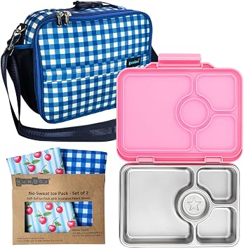 Yumbox Pret Lunch Set Bento, Bag & 2 Ice Packs