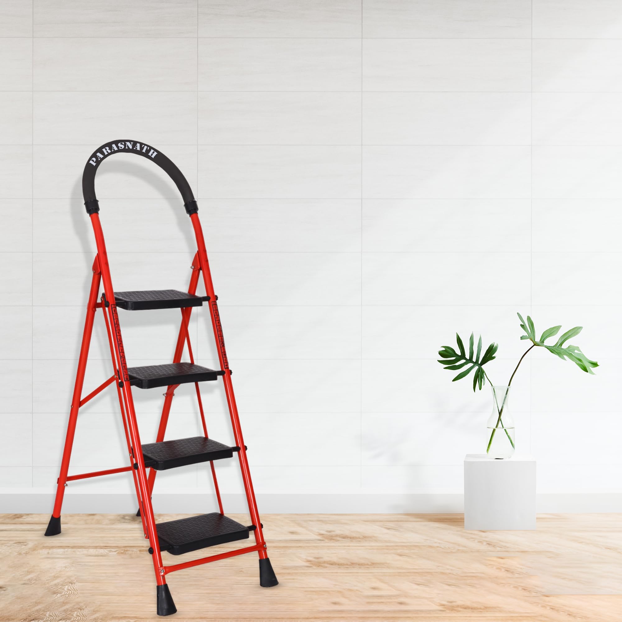Parasnath 7-Step GoUp Steel Ladder Grey | Foldable Lightweight Step Ladder with Anti-Skid Plastic Steps | Durable and Safe | 6-Year Manufacturer Warranty | Made in India — Amazon image 29