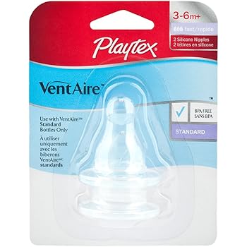 playtex ventaire medium flow nipples
