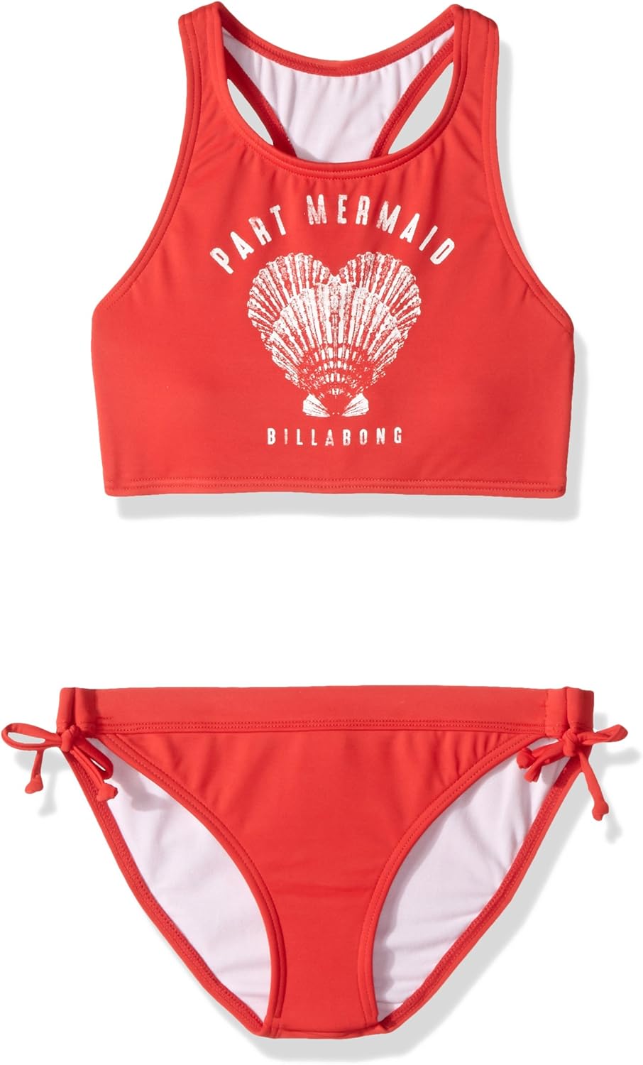 Billabong Billabong Mädchen Big Sol Searcher Hi Neck Schwimmset Rot