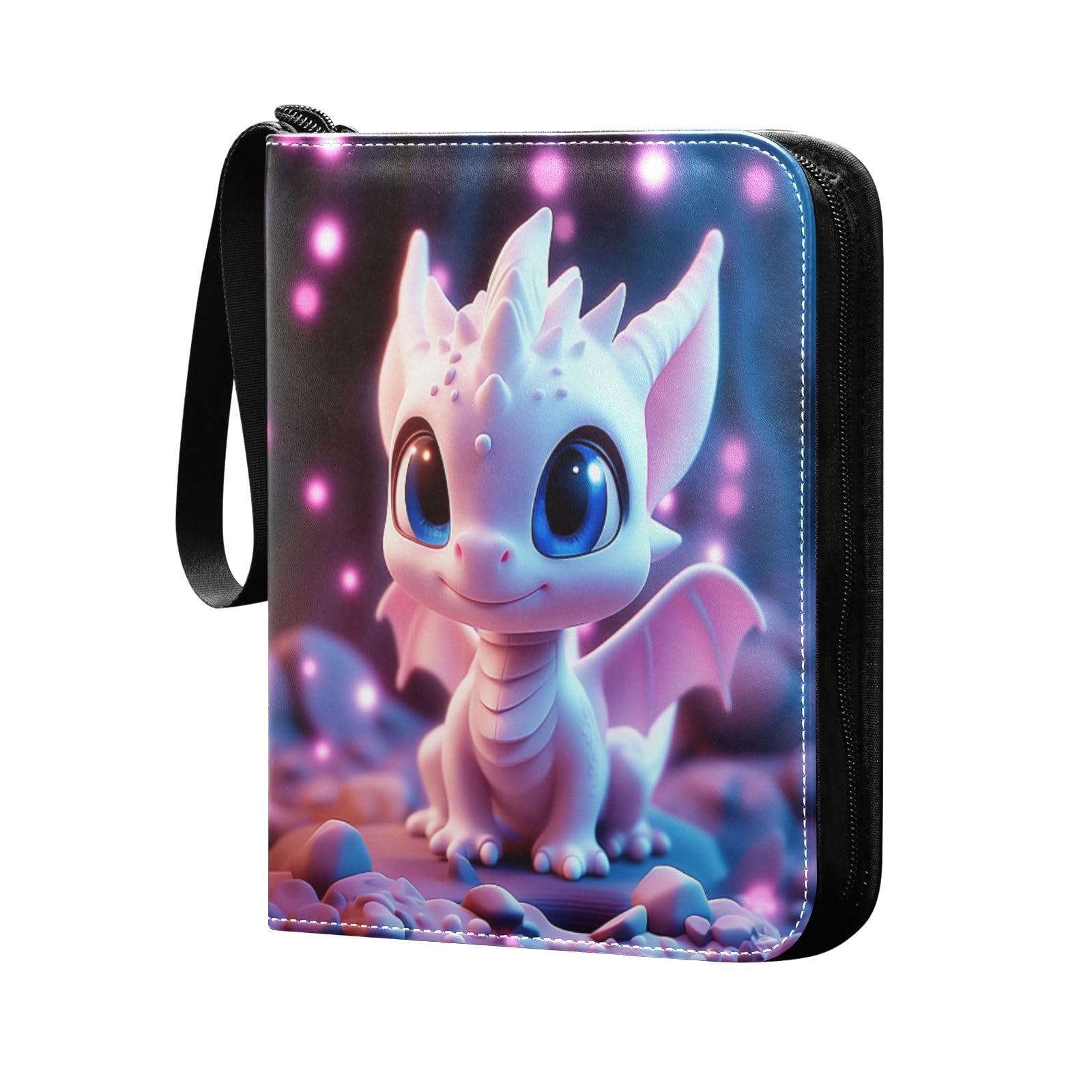 Amazon.com: Pink Dragon Pastel Colors Card Binder 4 Pocket