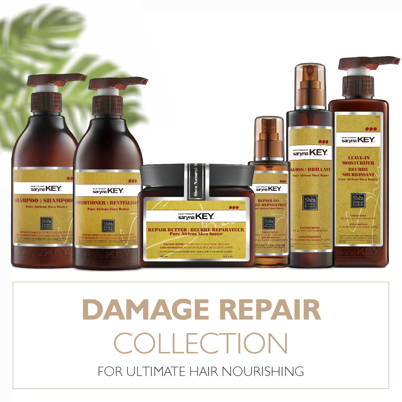 Saryna Key Damage Repair Light Hair Styling Cream - Ultra-hydrating Styling Cream Detangles, Smoothes and Controls Frizz (Styling Cream (300ml/10.14oz)) - Image 7