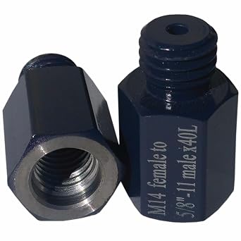 ADC103K Adapter M14 Female to 5/8" 11 Male with Water Hole