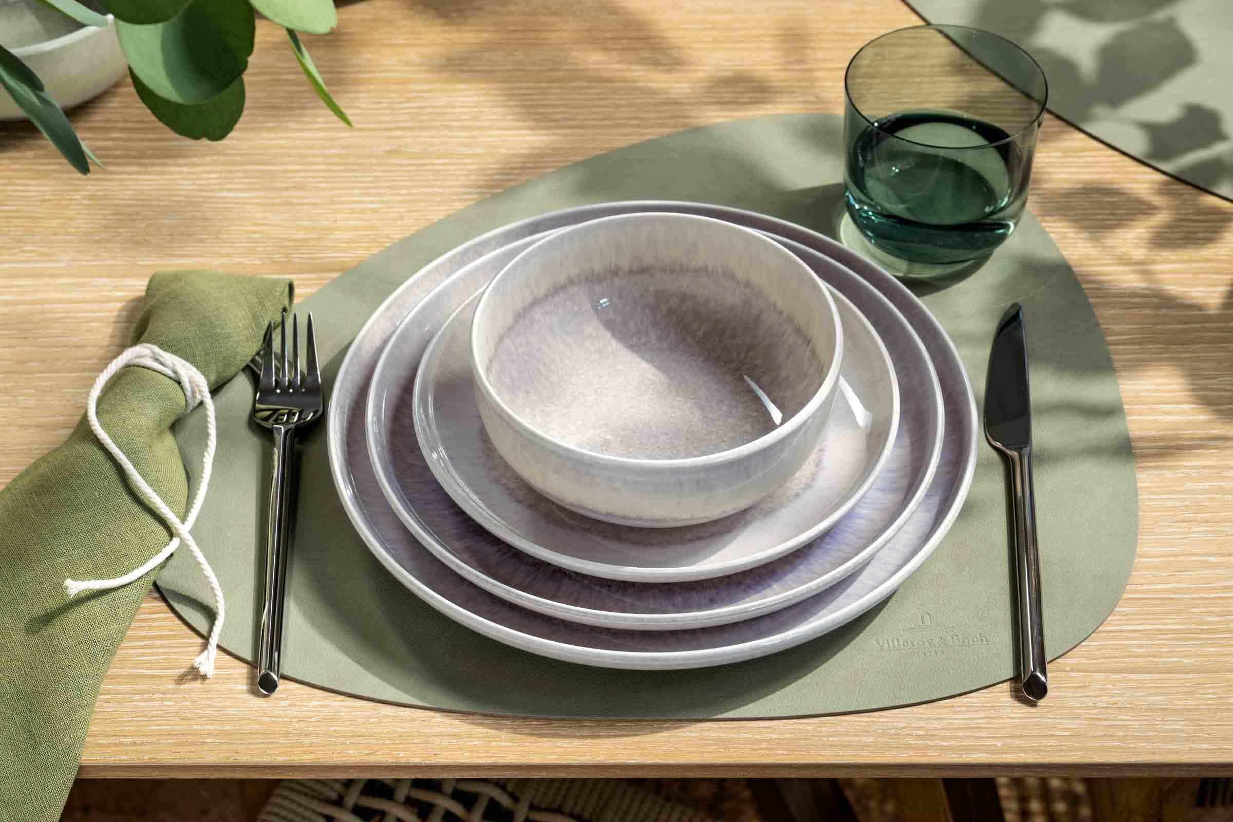 like. by Villeroy & Boch Perlemor Sand Müslischale/Bol 4er Set, 15 cm, Spülmaschinenfest, Mikrowellensicher, Geschirr, Kleine Schalen, Schüsseln Keramik, Premium Porzellan, Beige