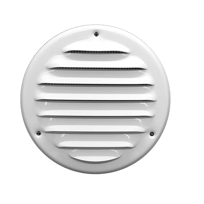 Buy Vent Cover Round Soffit Vent Air Vent Louver Grille Cover