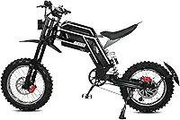Bicicleta Elétrica Bike GT73 Off-road Profissional Hdj T3000, Bateria 52V 27AH 70Km/h, Até 80Km Autonomia, Ideal para aventuras em montanhas e passeios de adultos